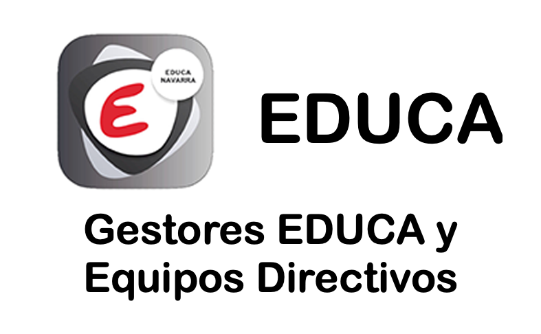 Educa: Gestores EDUCA y Equipos Directivos (25-26)